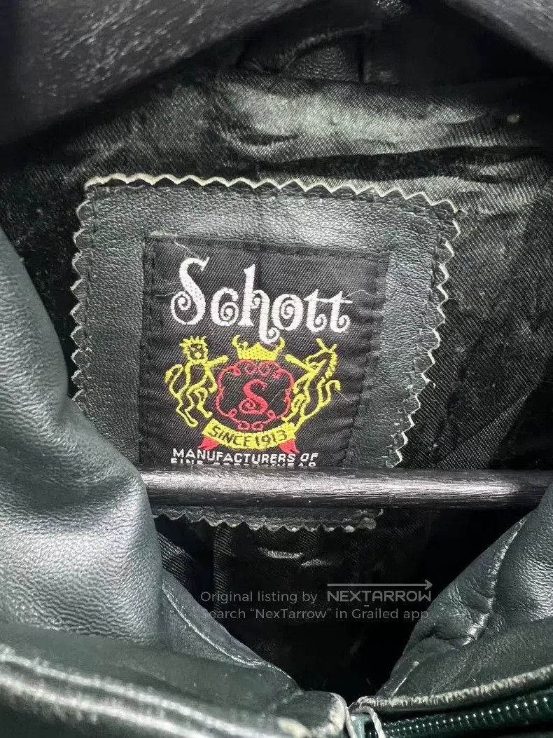 Schott Schott Leather coat Size US L / EU 52-54 / 3 - 4 Thumbnail
