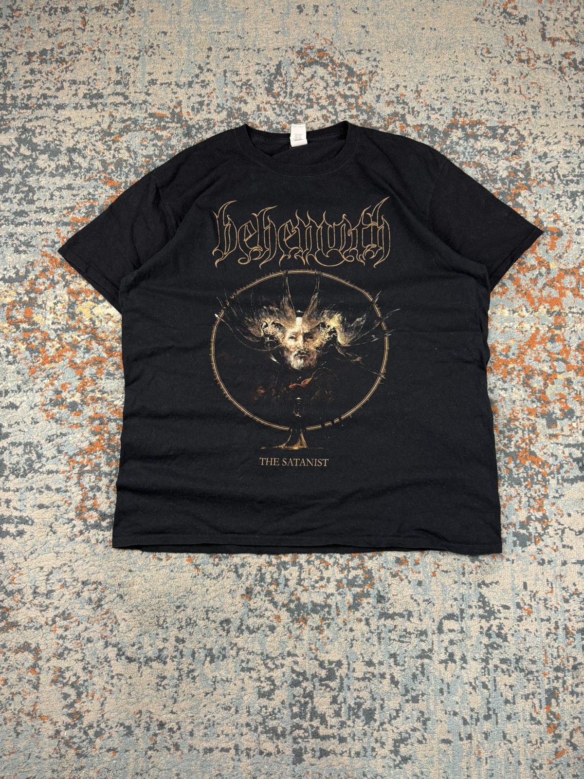 Band Tees Vintage Y2K Behemoth the satanist graphic metal band tee Size US XL / EU 56 / 4 - 1 Thumbnail