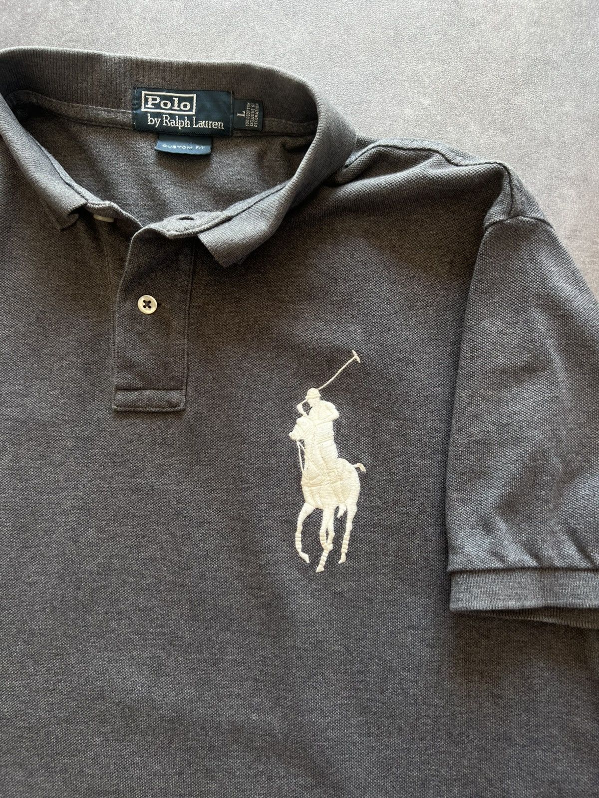 Polo Ralph Lauren Vintage Ralph Lauren Big Logo Chief Keef Usa 90s y2k Rap 00s Size US L / EU 52-54 / 3 - 6 Thumbnail