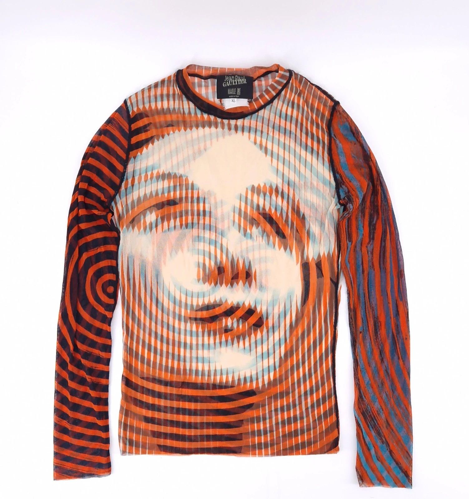 Jean Paul Gaultier Archive Marlene Dietrich Mesh Top Size US XL / EU 56 / 4 - 1 Thumbnail