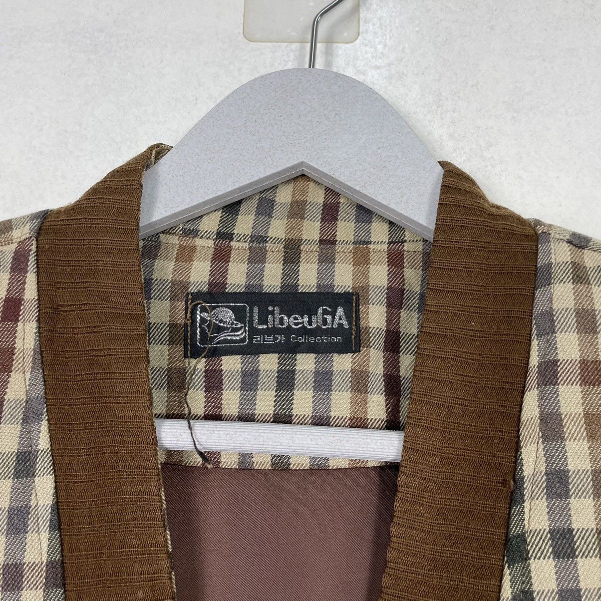 Issey Miyake × Japanese Brand × Vintage 💥80s LIBEUGA INSPIRED ISSEY MIYAKE CHECK BOMBER JACKET Size US L / EU 52-54 / 3 - 10 Thumbnail