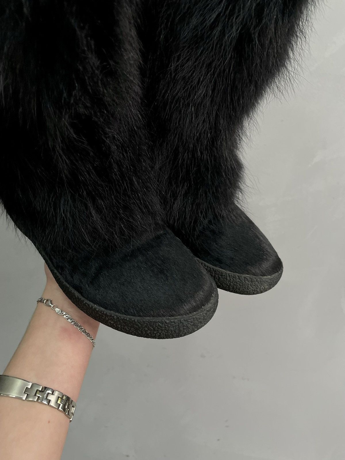Rick Owens If six was nine style real fur opium boots Size US 6 / IT 36 - 3 Thumbnail