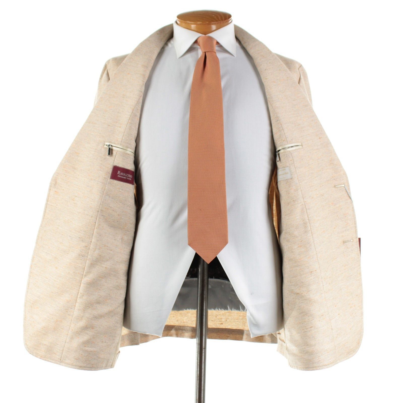 Other Ravazzolo Sport Coat Size 46 Regular US in Beige Size 46R - 8 Thumbnail