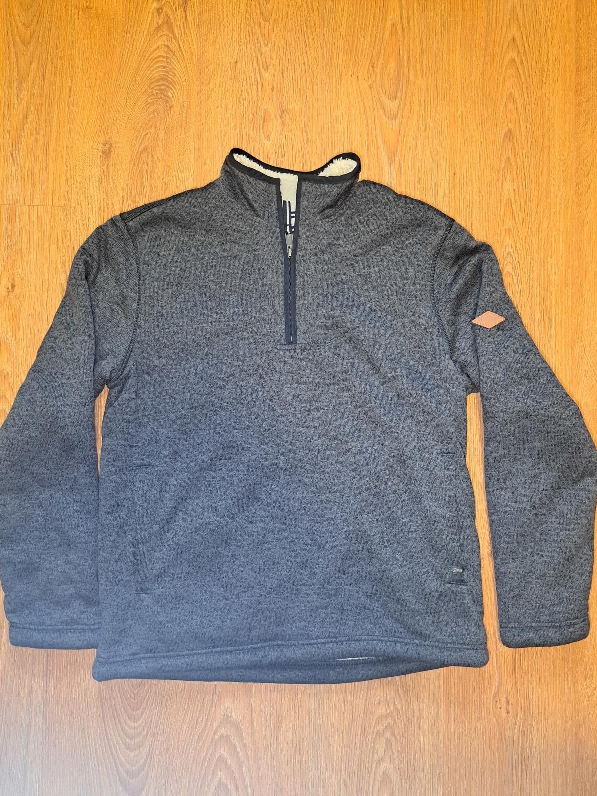 Orvis Orvis Fleece Jacket Sweater Mens Medium Gray Quarter Zip Size US M / EU 48-50 / 2 - 1 Thumbnail