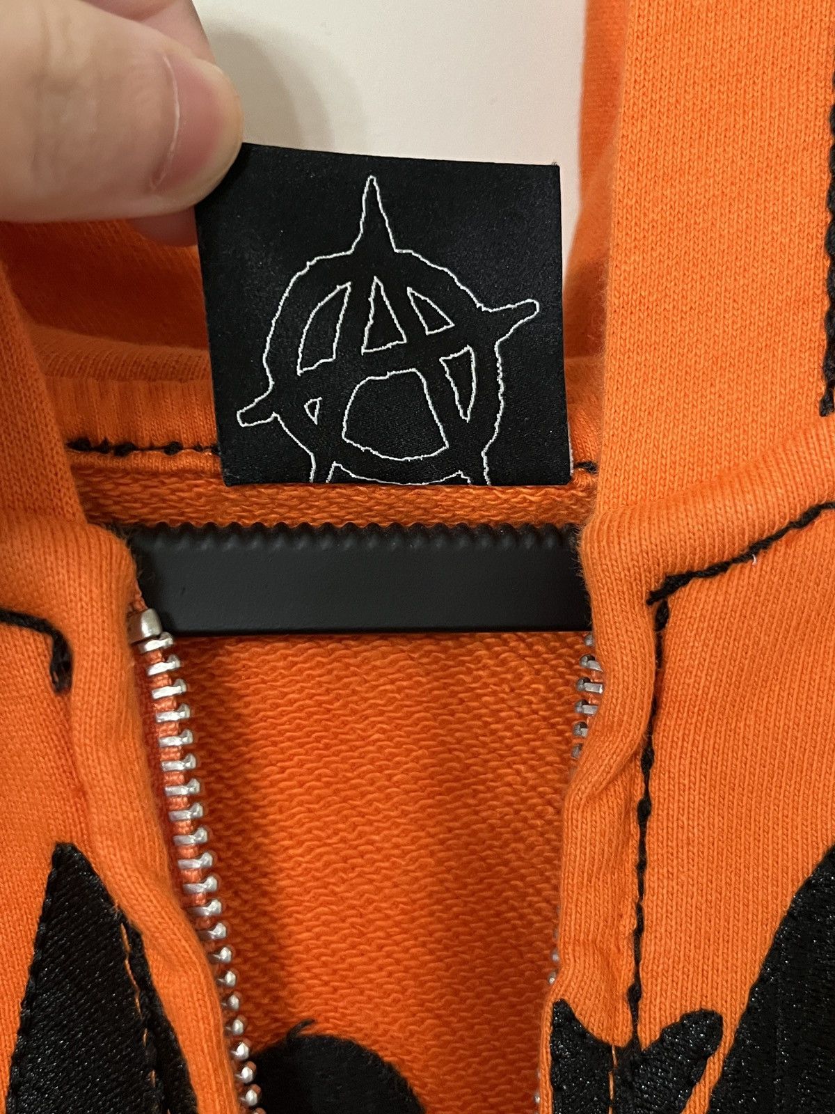 Revenge Revege Xxxtentacion Kill Contrast Zip Up Hoodie Orange Size US L / EU 52-54 / 3 - 4 Thumbnail