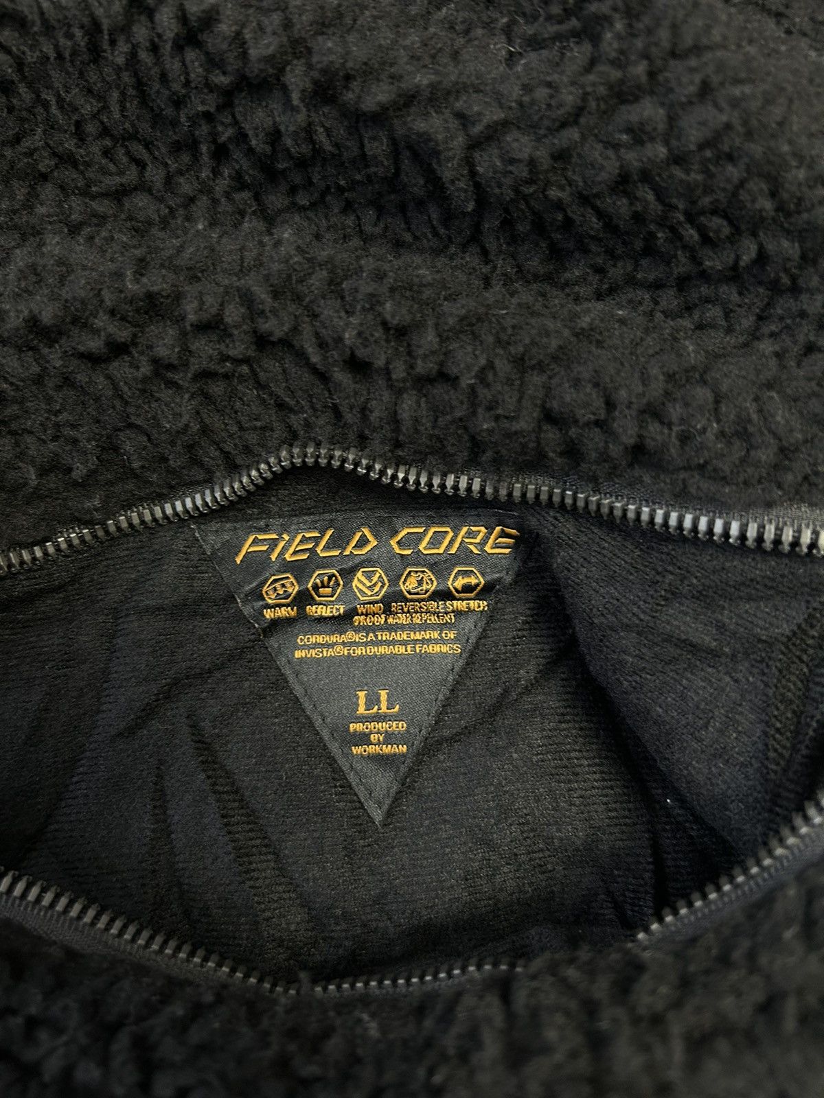 Japanese Brand FIELD CORE REVERSIBLE FLEECE JACKET Size US XL / EU 56 / 4 - 7 Thumbnail
