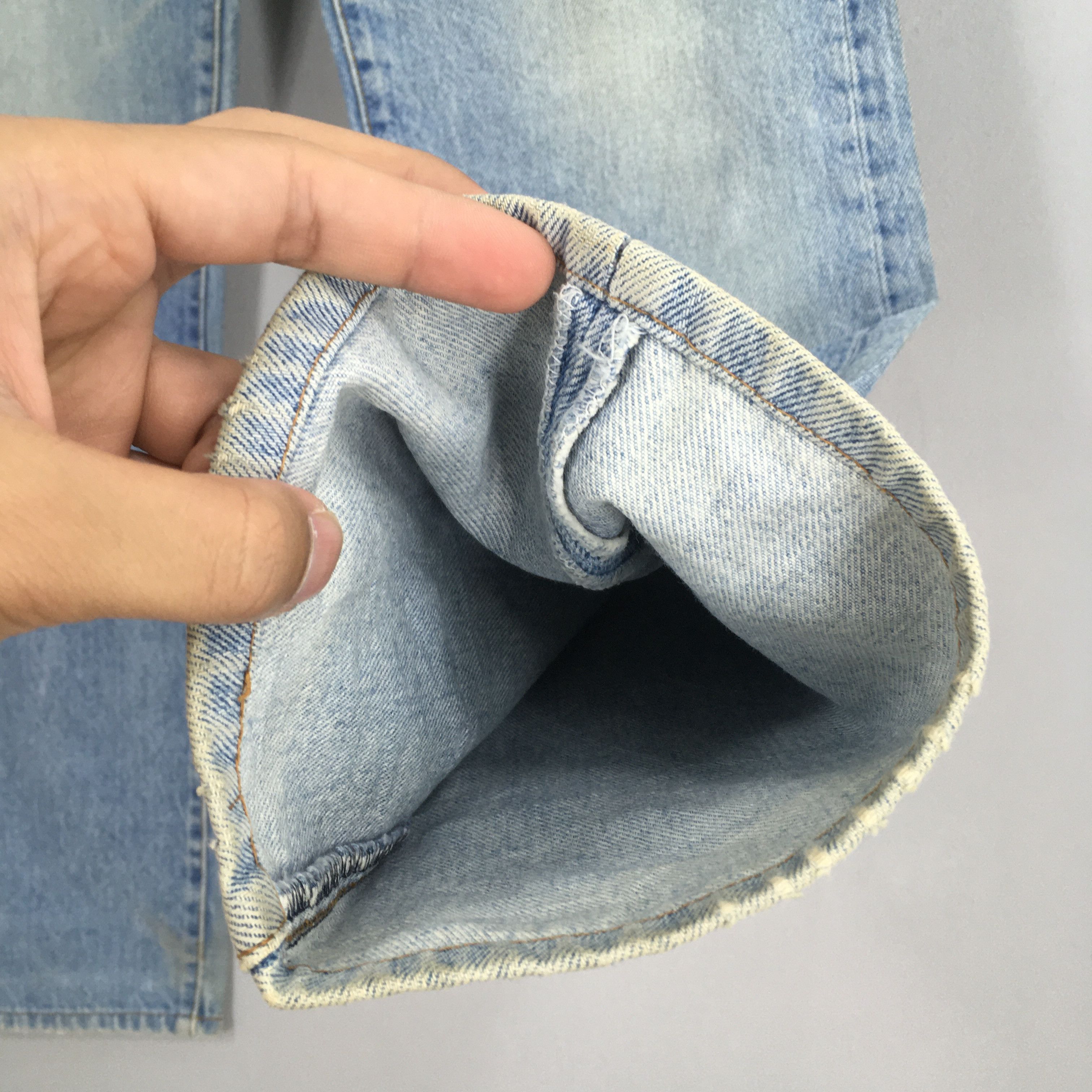 Levi's Size 29x31 Vintage 90s Levi's 501 High Rise Jeans S1893 Size 29" - 5 Thumbnail