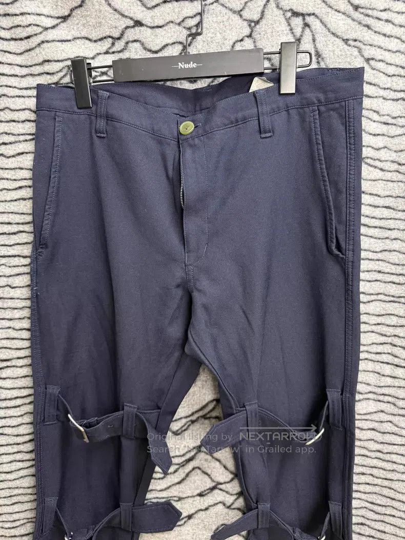 Comme des Garcons Comme des Garcons Double Tie Western Trousers Size US 27 - 2 Thumbnail