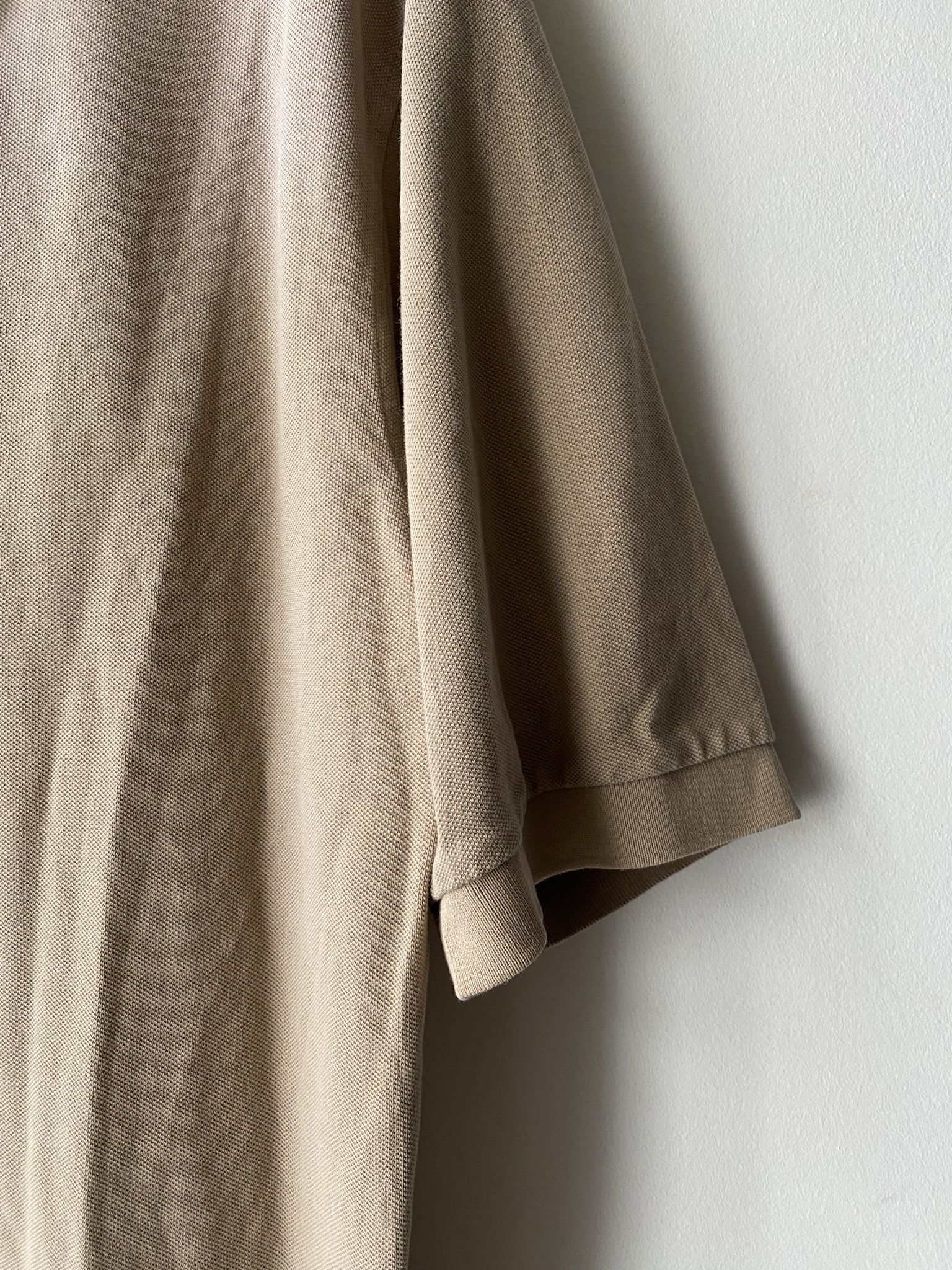 Acne Studios $300 - Cotton Polo Shirt - Washed Beige Size US S / EU 44-46 / 1 - 17 Thumbnail
