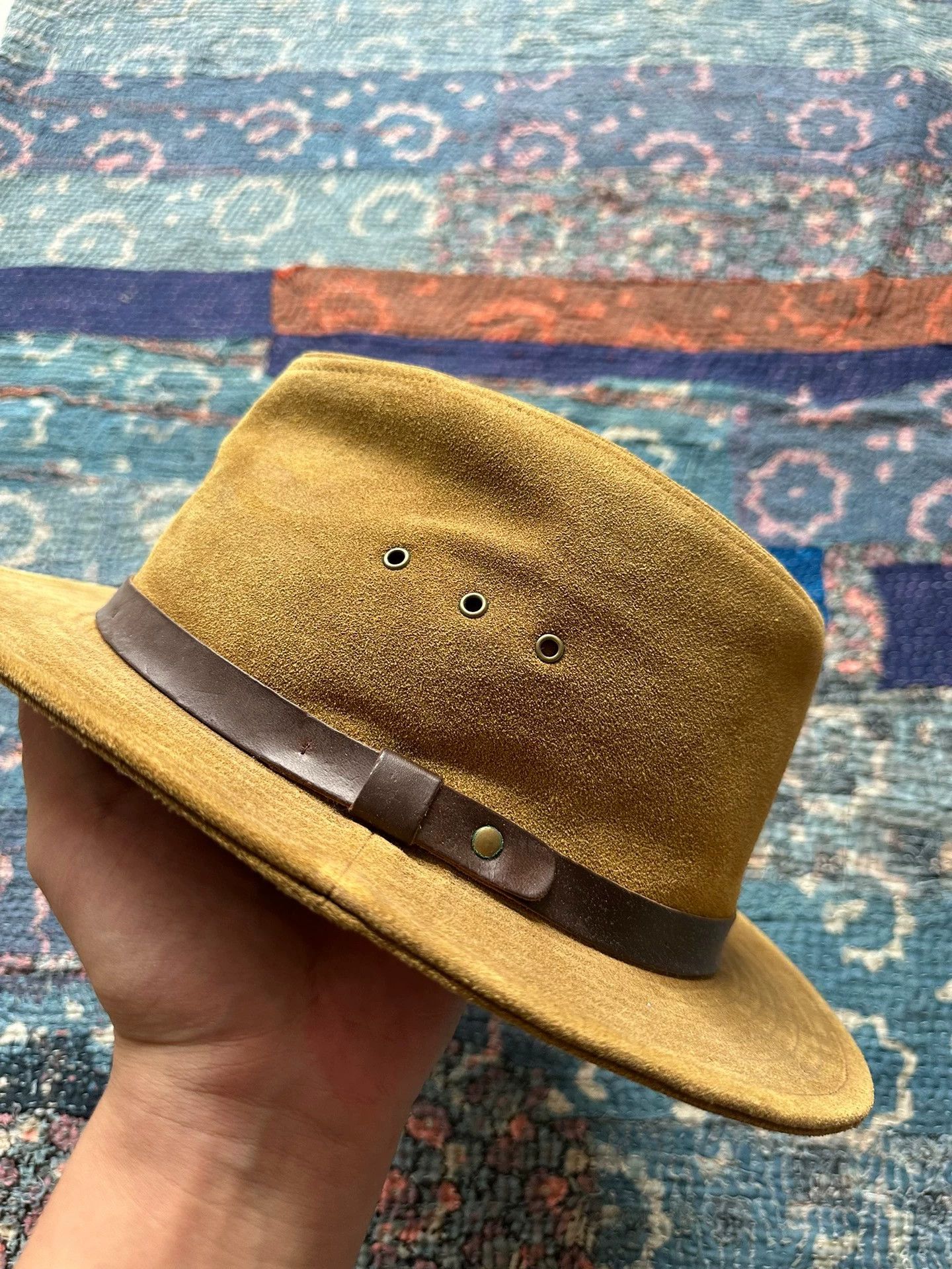 RRL Ralph Lauren RRL Leather Top Hat L Size ONE SIZE - 5 Thumbnail