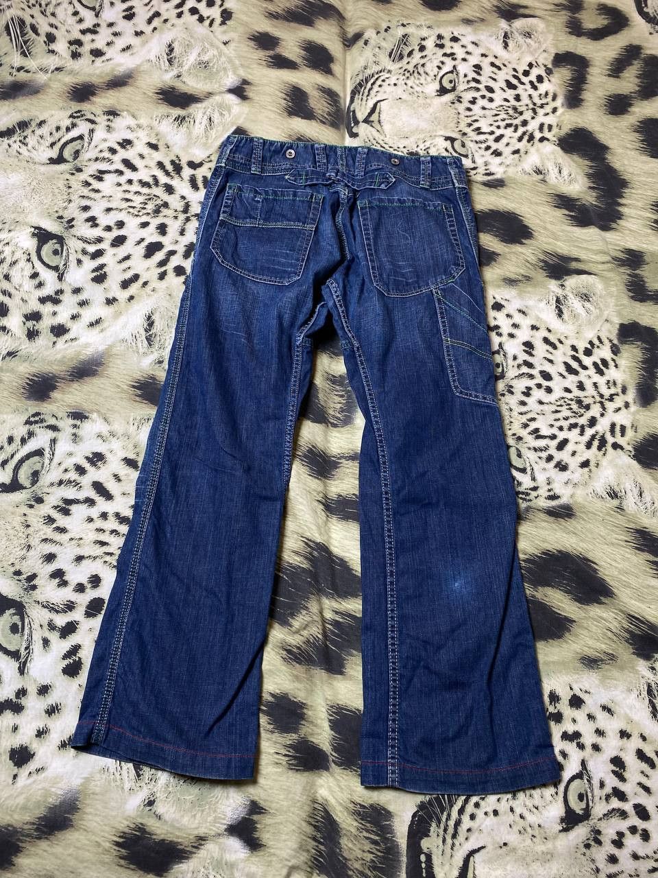 Diesel BAGGY VINTAGE Y2K HEAVY FADED JEANS PANTS Size US 32 / EU 48 - 13 Thumbnail