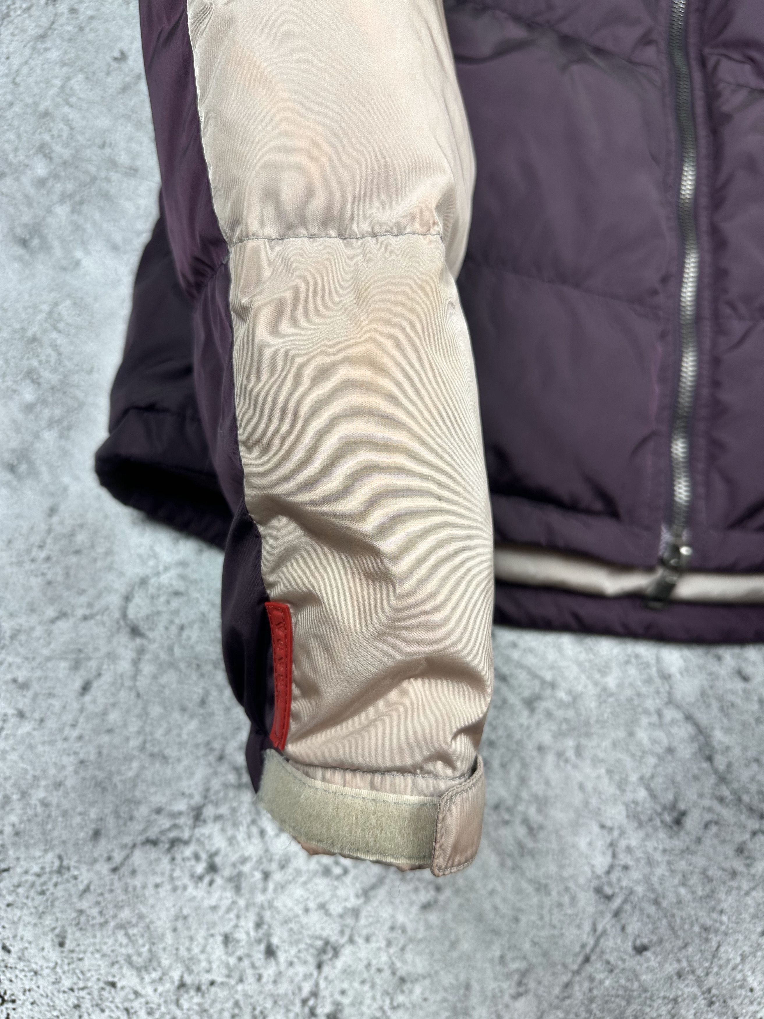 Prada 🔥 Prada Red Tab Vintage Nylon Puffer Down Jacket 🔥 Size S / US 4 / IT 40 - 11 Thumbnail