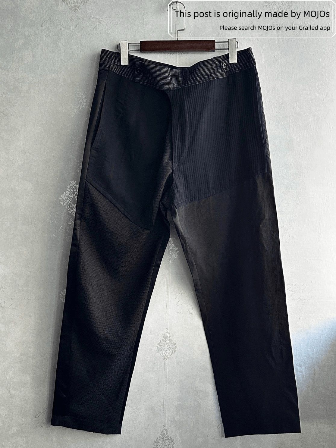 Ann Demeulemeester Sz L Ann Demeulemeester Joint Material Pants Size US 34 / EU 50 - 1 Thumbnail