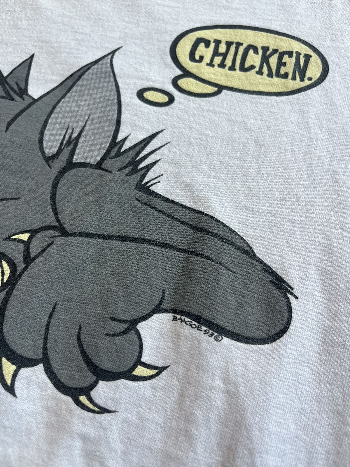 No Fear Vintage NOFEAR Pussy Chicken 93’s BAAGOE Tshirt Size US L / EU 52-54 / 3 - 9 Thumbnail