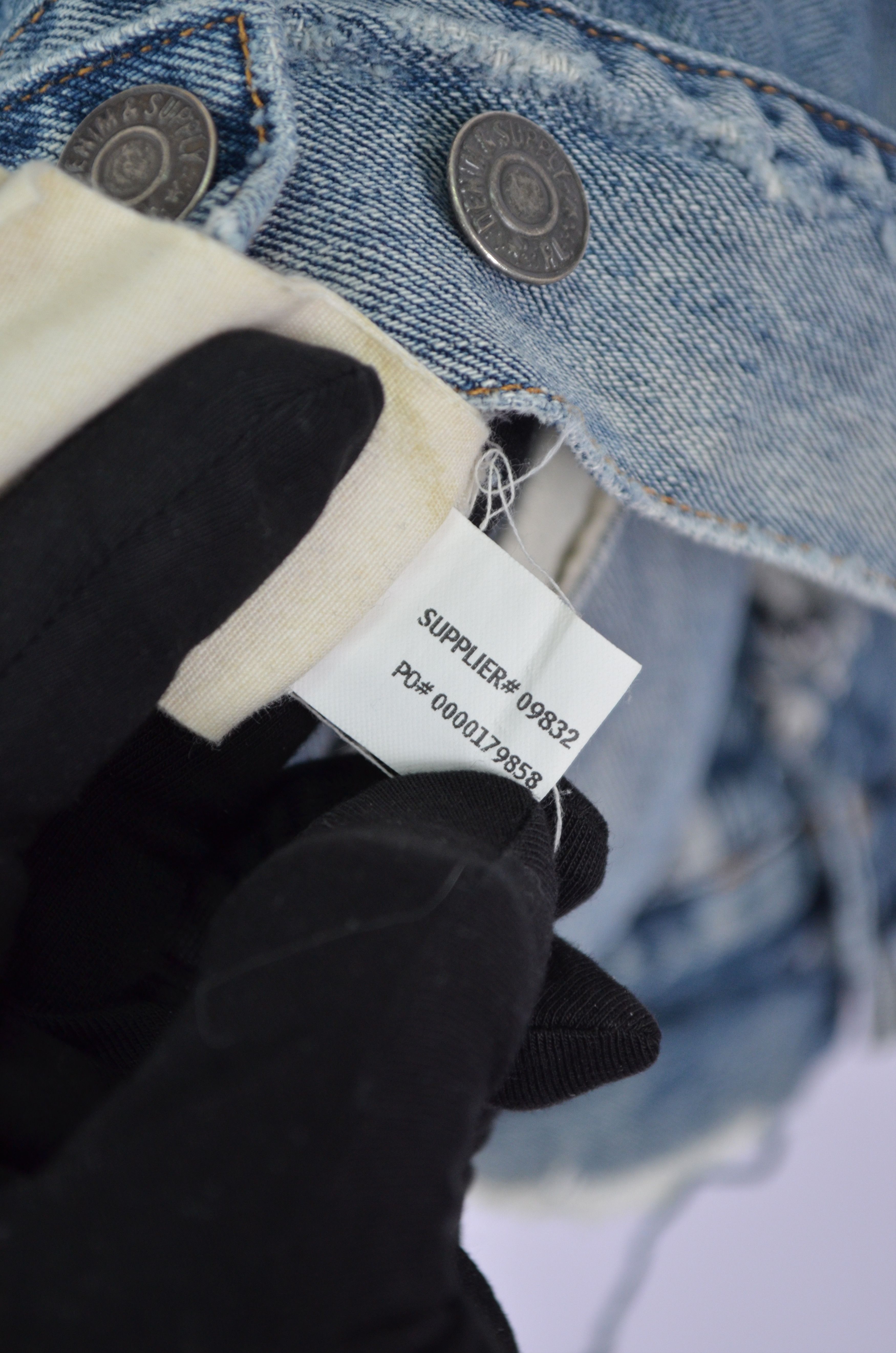 Denim & Supply Ralph Lauren × Designer × Polo Ralph Lauren Ralph Lauren Denim Supply Denim Distressed Trucker Jacket Size US S / EU 44-46 / 1 - 16 Thumbnail
