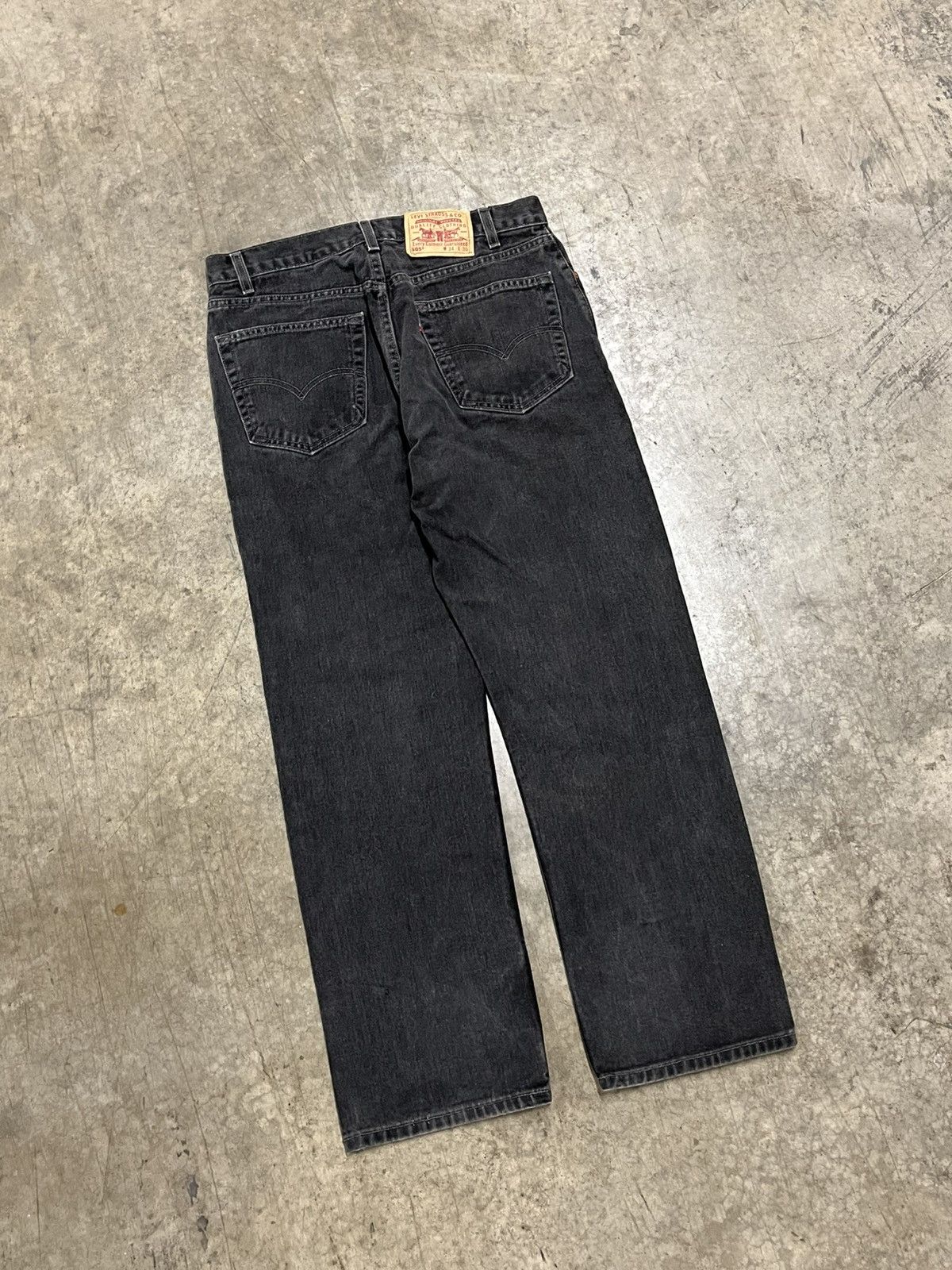 Levi's × Vintage Levi’s vintage 90s 505 denim pants black streetwear hype Size US 34 / EU 50 - 1 Thumbnail