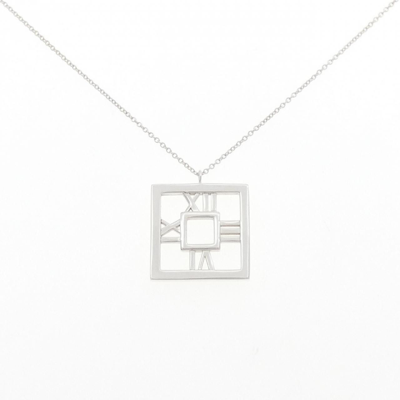 Tiffany & Co. Tiffany & Co. Tiffany Atlas Square 925 Silver Necklace Precious Metal Necklace DUTY FREE for USA Size ONE SIZE - 1 Thumbnail