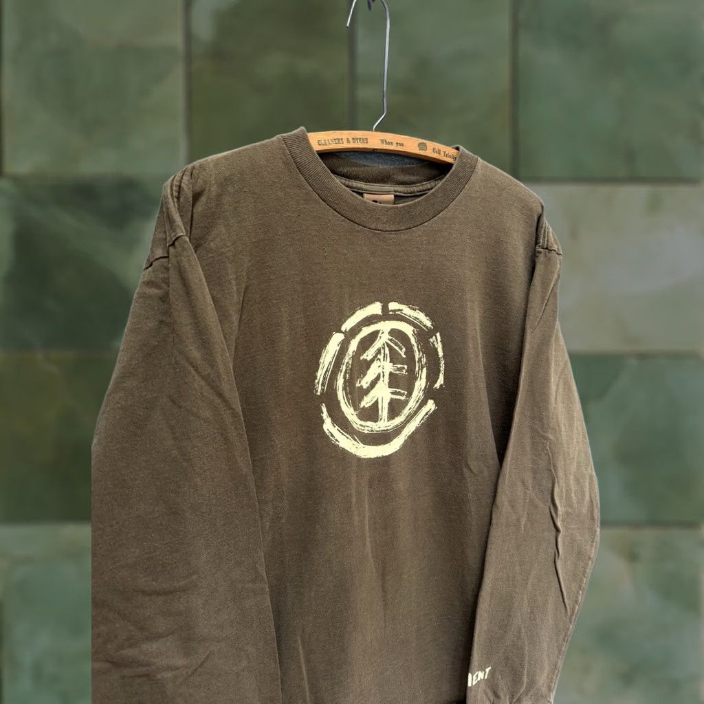 Element VINTAGE Element Skateboards Long Sleeve Shirt Men’s L Green Cotton 27in 21in 8/10 Size US L / EU 52-54 / 3 - 1 Thumbnail