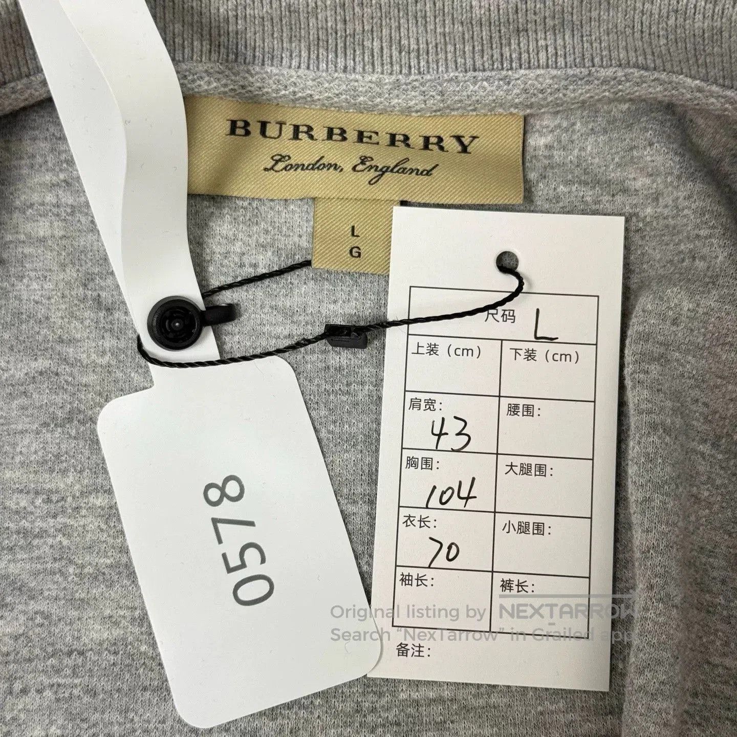 Burberry Burberry Embroidered Logo Short Sleeve Polo. Size US L / EU 52-54 / 3 - 3 Thumbnail