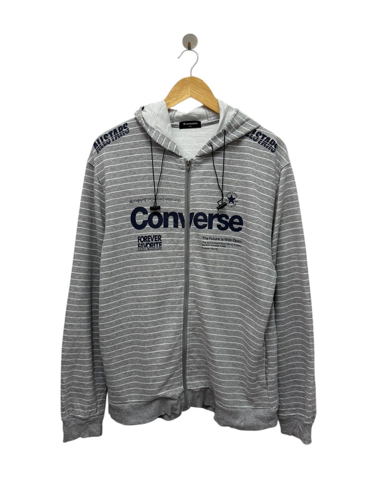 Converse Converse hoodie stripe Size US L / EU 52-54 / 3 - 1 Thumbnail