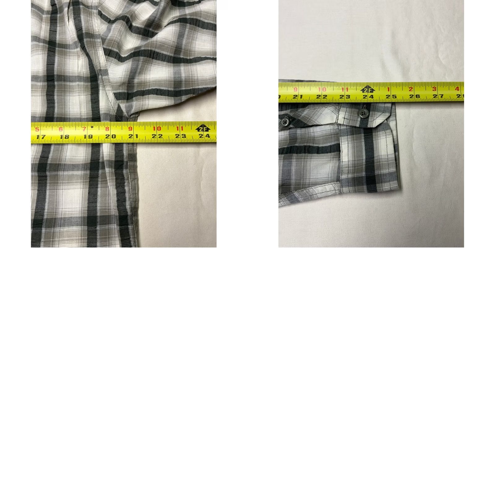 Mountain Hardwear Mountain Hardwear Mens Plaid Long Sleeve Button Down Shirt Grey Black White M Size US M / EU 48-50 / 2 - 8 Thumbnail