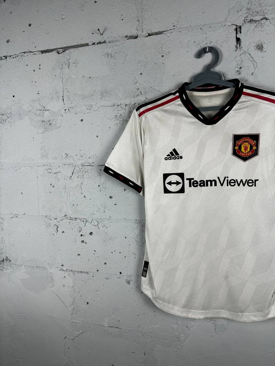 Adidas Manchester United Adidas 2022/23 White Football Shirt Size US XL / EU 56 / 4 - 2 Thumbnail