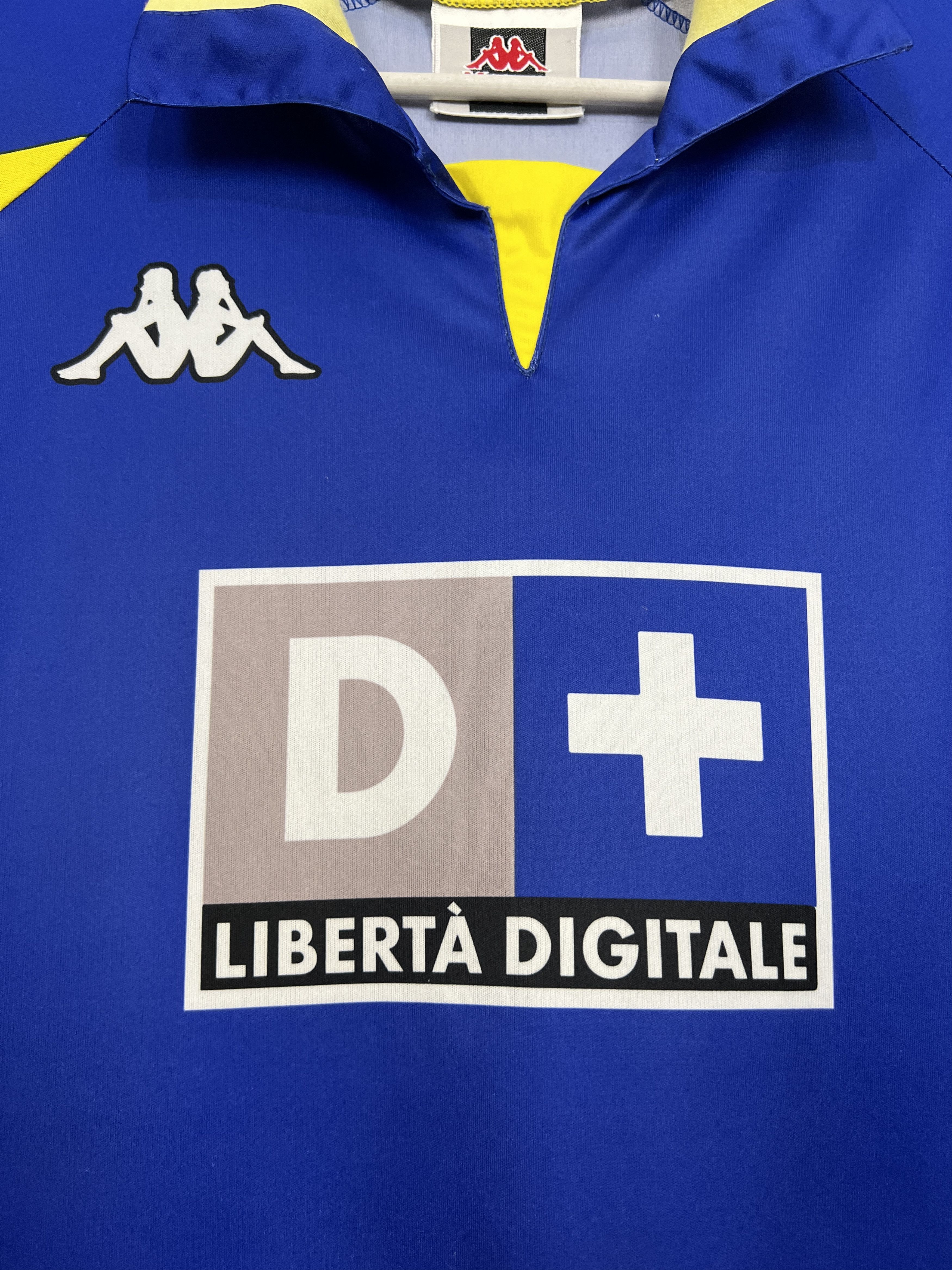 Kappa Juventus Third football shirt 1998 Soccer Kappa Blue Maglia Size US L / EU 52-54 / 3 - 3 Thumbnail