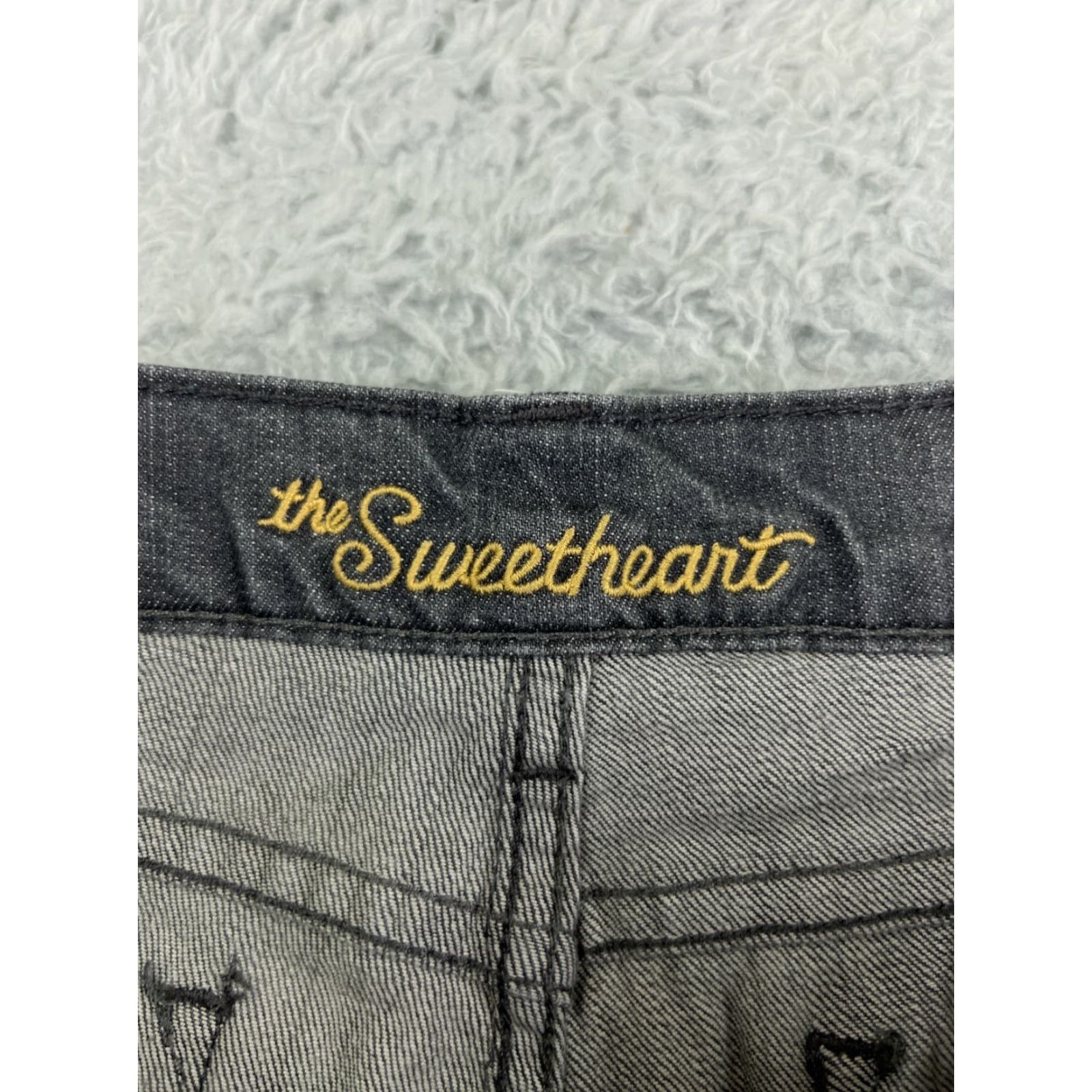 Old Navy Old Navy Jeans Womens 8 Gray Denim Bootcut 5-Pocket Cotton Blend Regular Size 30" / US 8 / IT 44 - 3 Thumbnail
