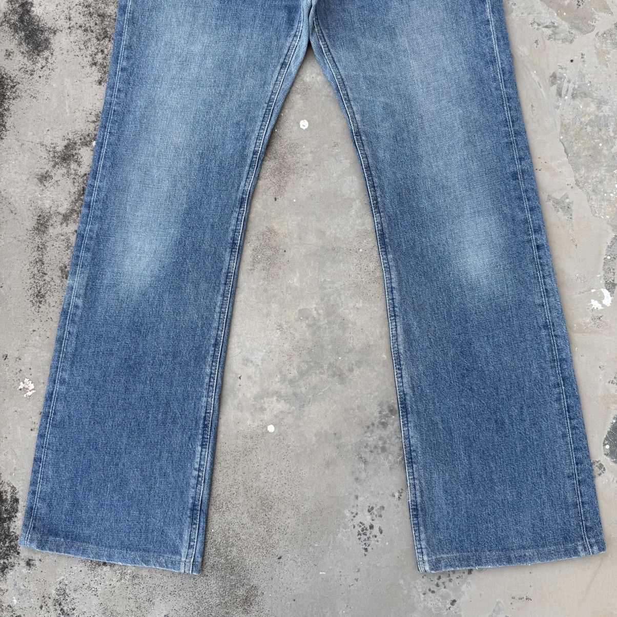 Lee W32 Vintage Lee Flare Denim Faded Jean Pants Size US 32 / EU 48 - 4 Thumbnail
