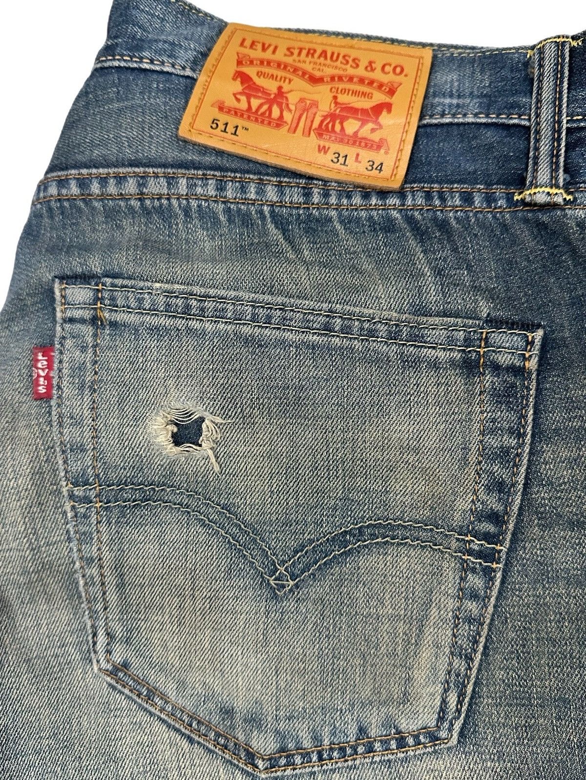 Levi's Vintage Clothing Levis x 511 x vintage Size US 31 - 9 Thumbnail