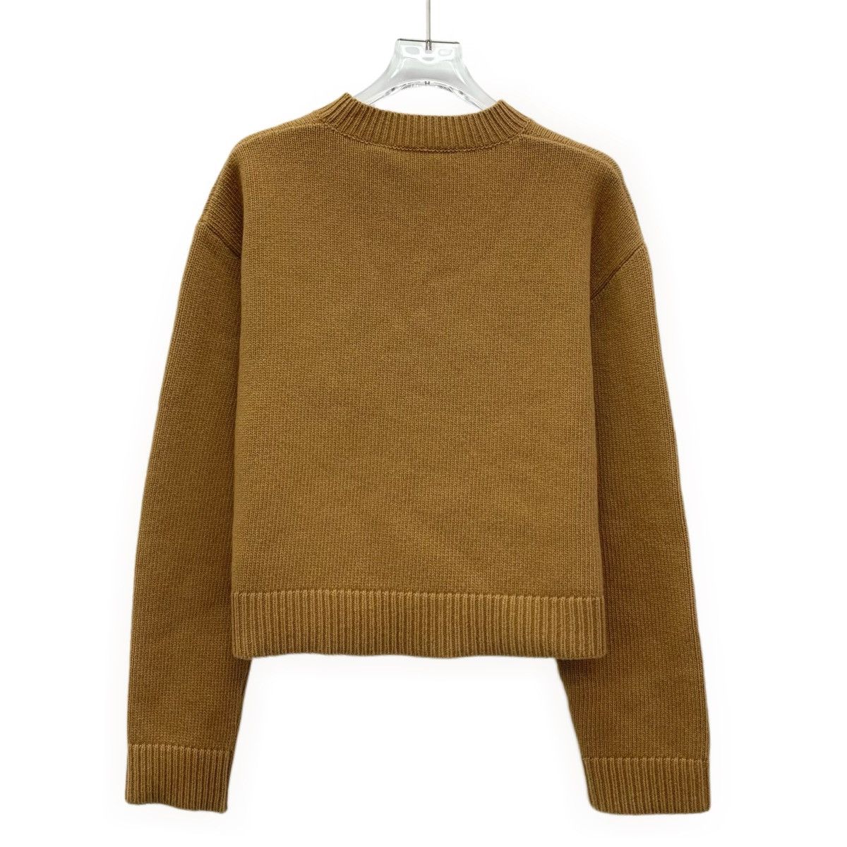 Gucci Gucci Brown Logo Monogram Embroidered Wool Knit Sweater Size S / US 4 / IT 40 - 2 Thumbnail