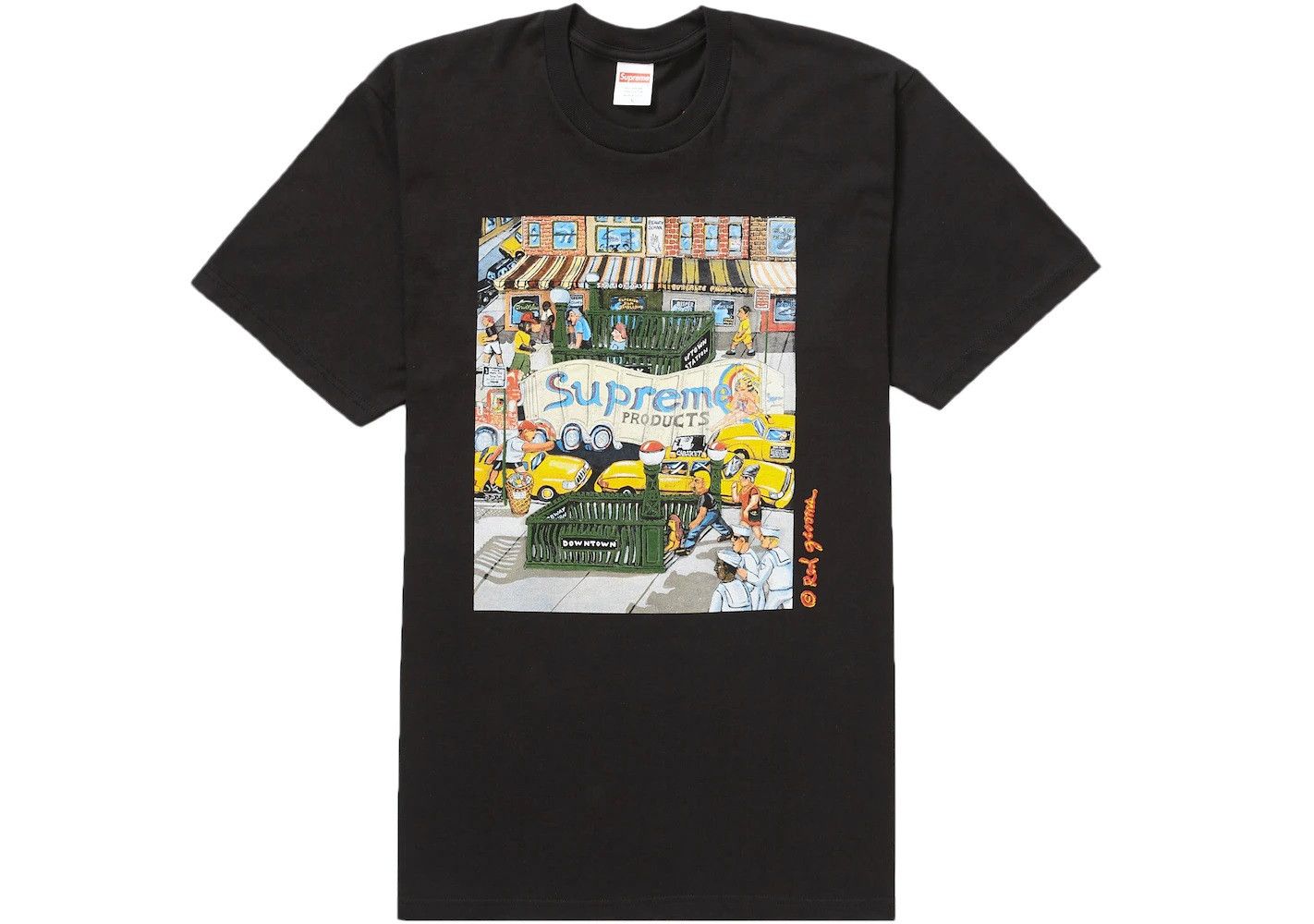 Supreme Supreme Manhattan tee - Medium Size US M / EU 48-50 / 2 - 1 Thumbnail
