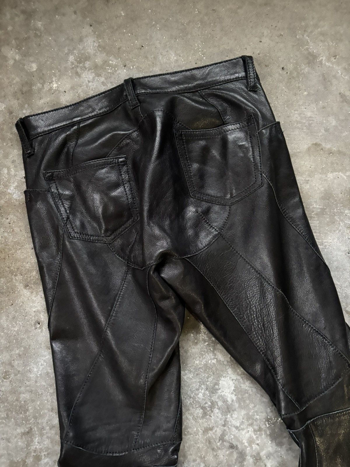 Junya Watanabe AD2004 3D Wrapped Leather Pants Size US 32 / EU 48 - 6 Thumbnail
