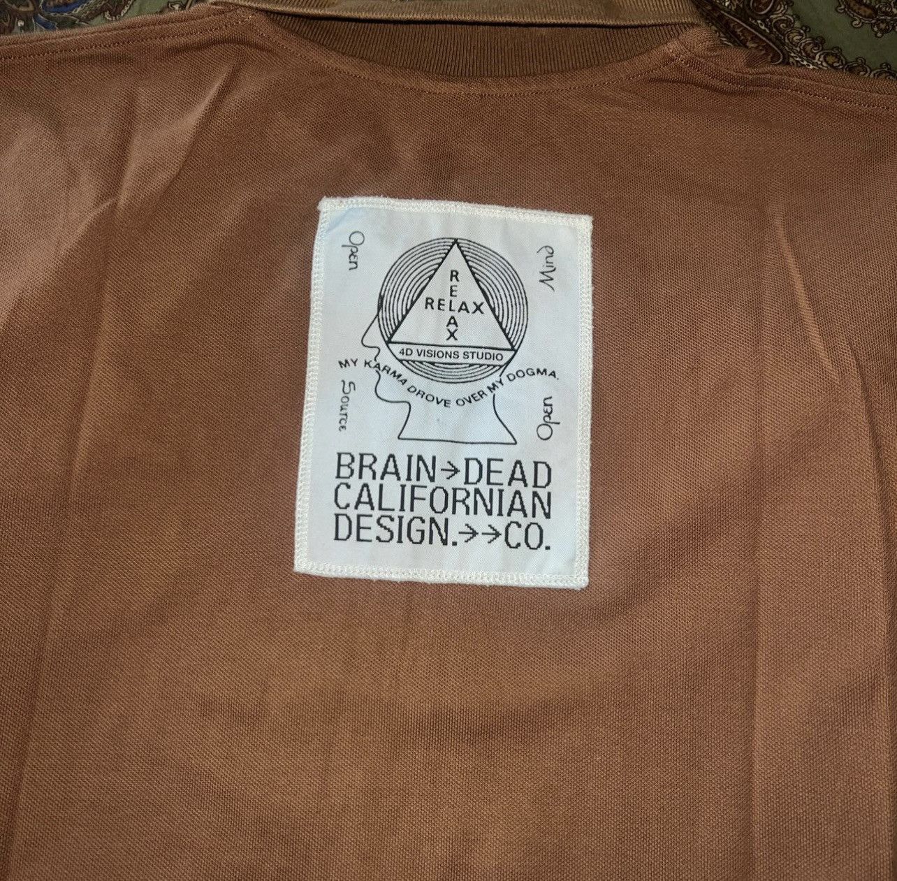Brain Dead Brain Dead Zip Polo Size US XXL / EU 58 / 5 - 2 Thumbnail