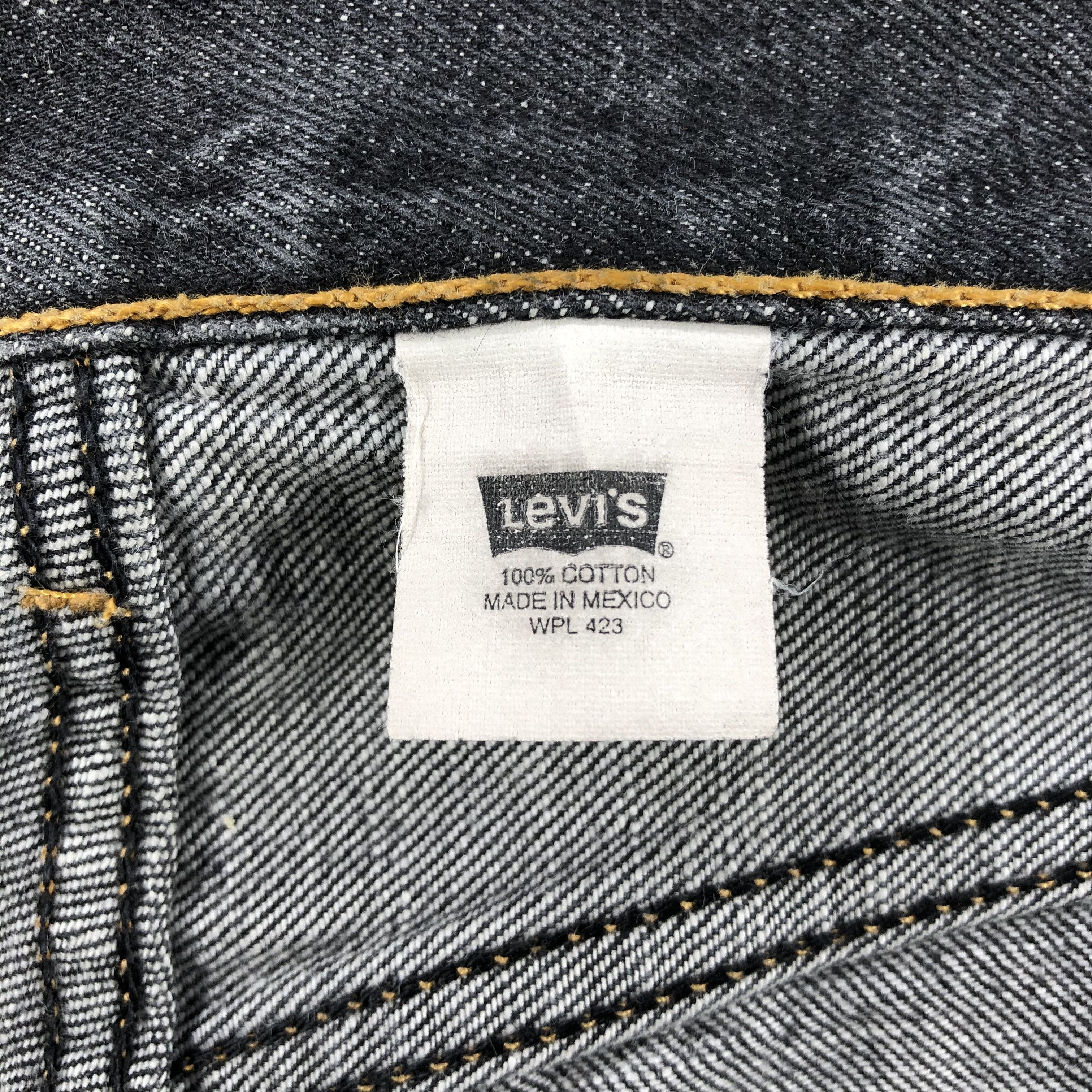 Levi's Vintage 90s Distress Levis 501 Earth Tone Jeans-JM1591 Size US 36 / EU 52 - 11 Thumbnail