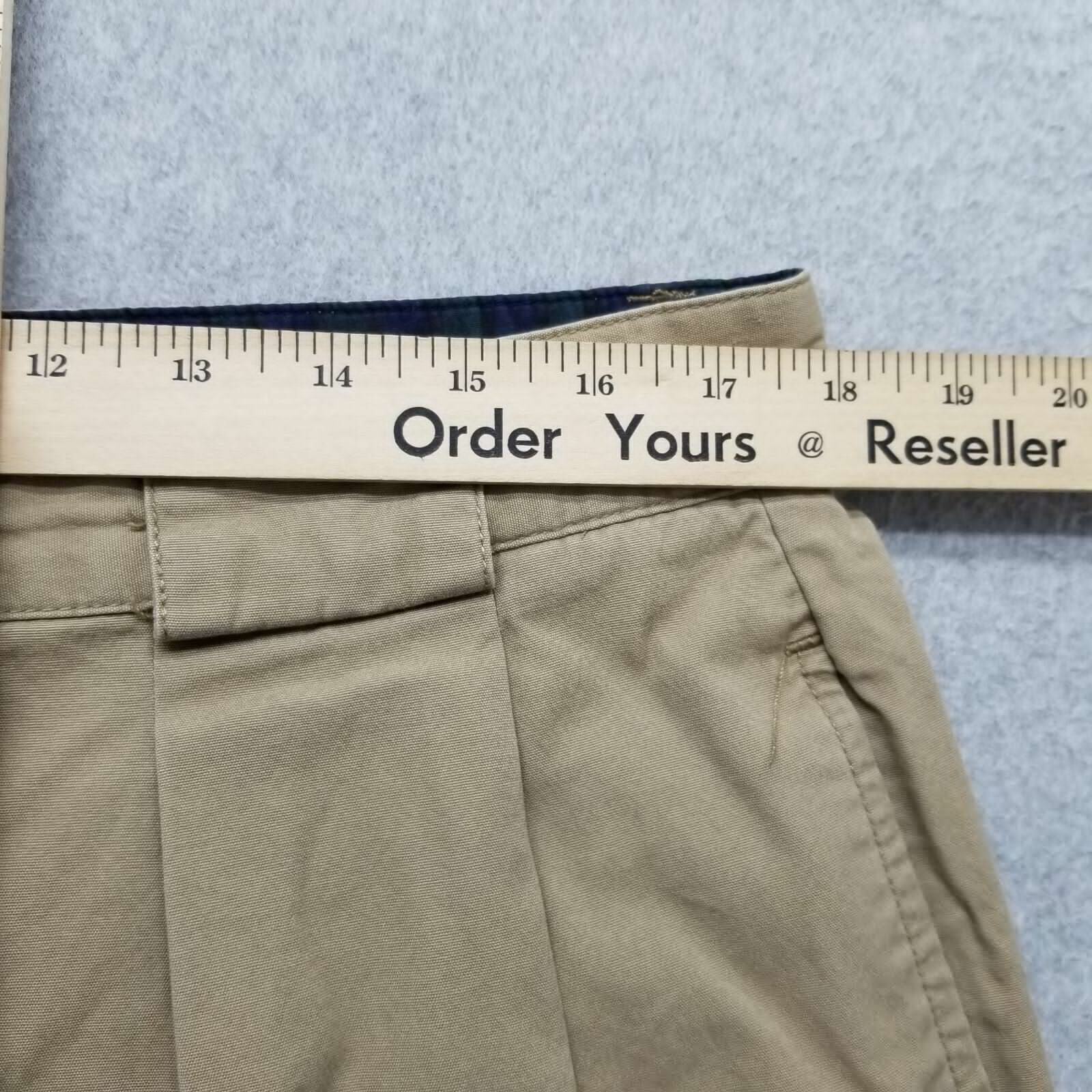 Tommy Hilfiger Tommy Hilfiger Pants Mens 36x30 Tan Ivory Pockets Cotton Size US 36 / EU 52 - 11 Thumbnail