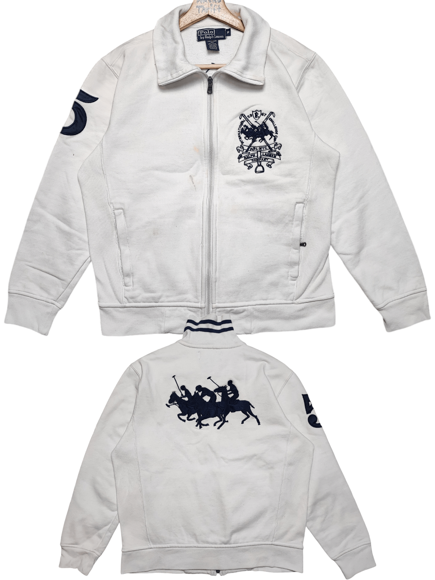Polo Ralph Lauren Vintage Polo Ralph Lauren Number 5 Jacket Size US M / EU 48-50 / 2 - 1 Thumbnail
