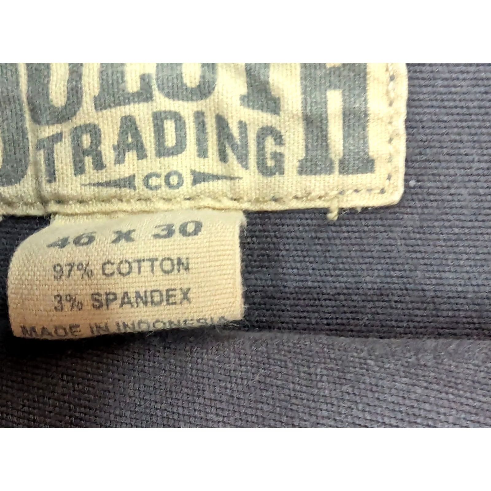 Vintage Duluth Trading Flex Fire Hose Relaxed Carpenter Pant Men 43 Gray Fire Hose Pant Relaxed Carpenter Duluth Men 43 Gray Size US 43 - 7 Thumbnail