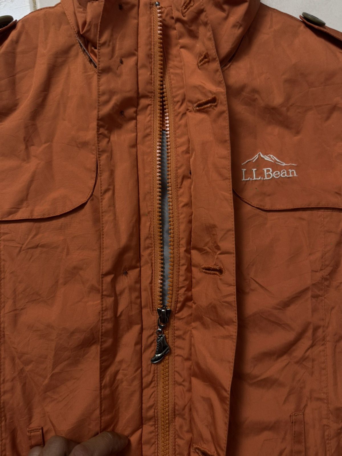 L.L. Bean × Vintage LL Bean long jacket 🧥 Size XS / US 0-2 / IT 36-38 - 4 Thumbnail
