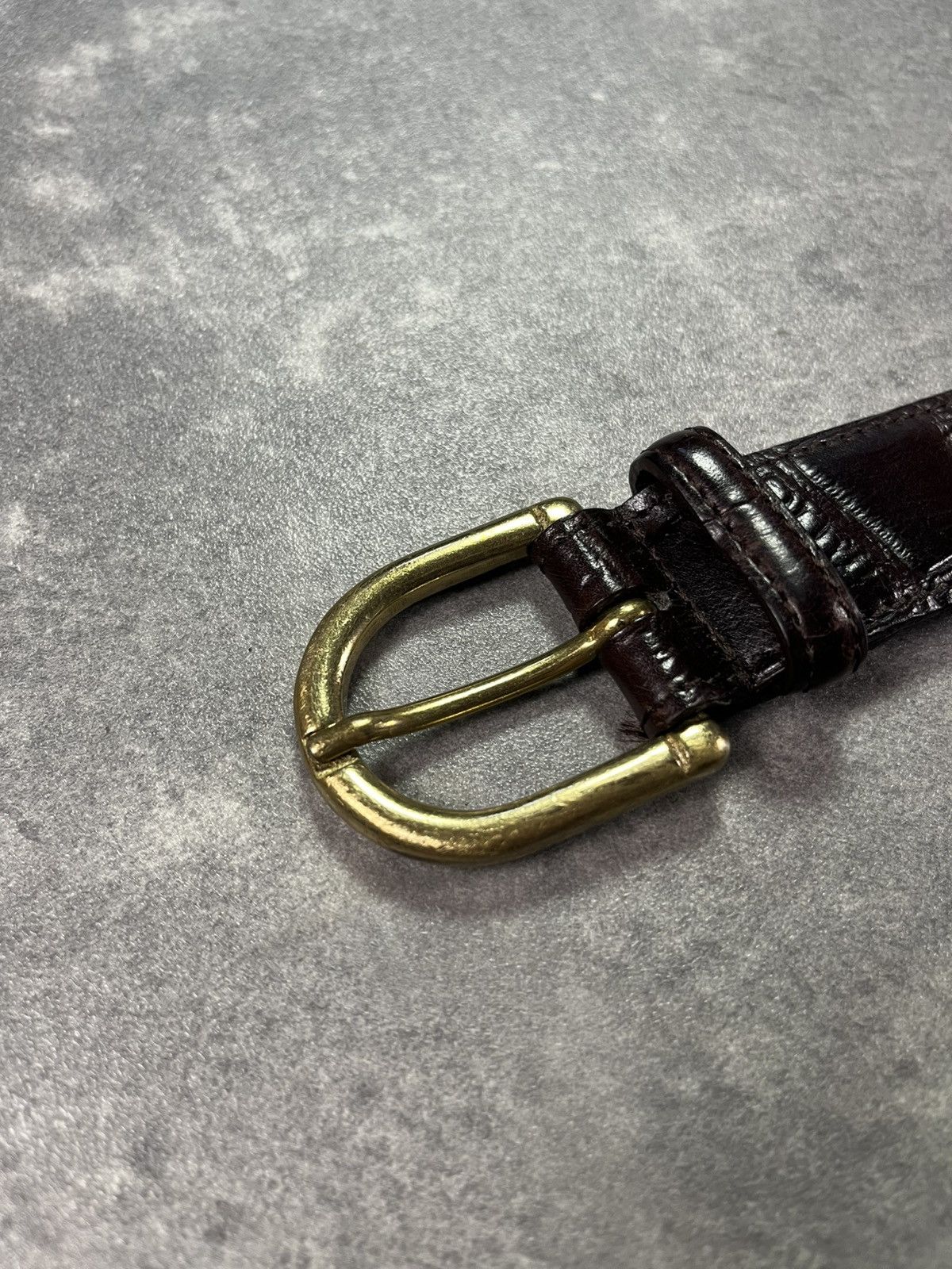 Mulberry MULBERRY Brown Leather Belt 90 / 36 Size 36 - 6 Thumbnail