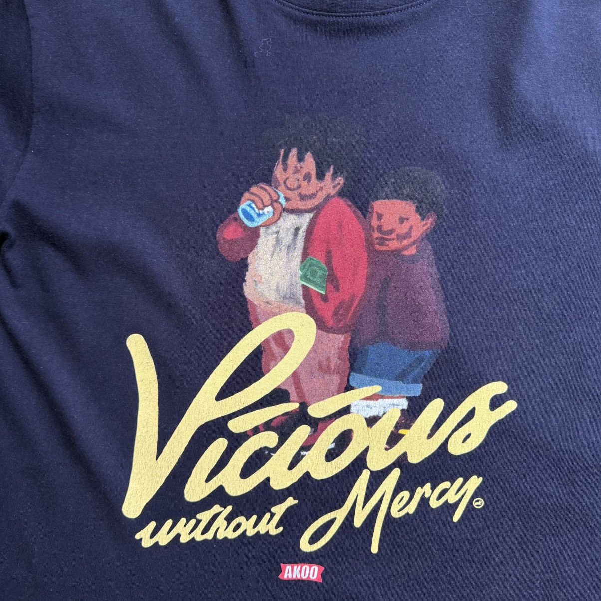 AKOO AKOO Clothing Vicious Without Mercy T-Shirt Size US XL / EU 56 / 4 - 4 Thumbnail