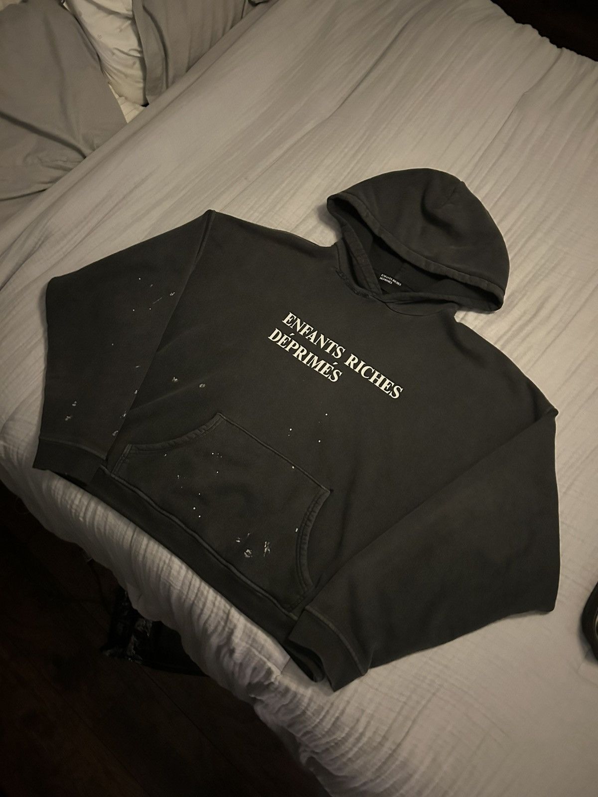 Enfants Riches Deprimes Enfants Riches Déprimés Distressed Paint Splatter Hoodie Size US L / EU 52-54 / 3 - 1 Thumbnail