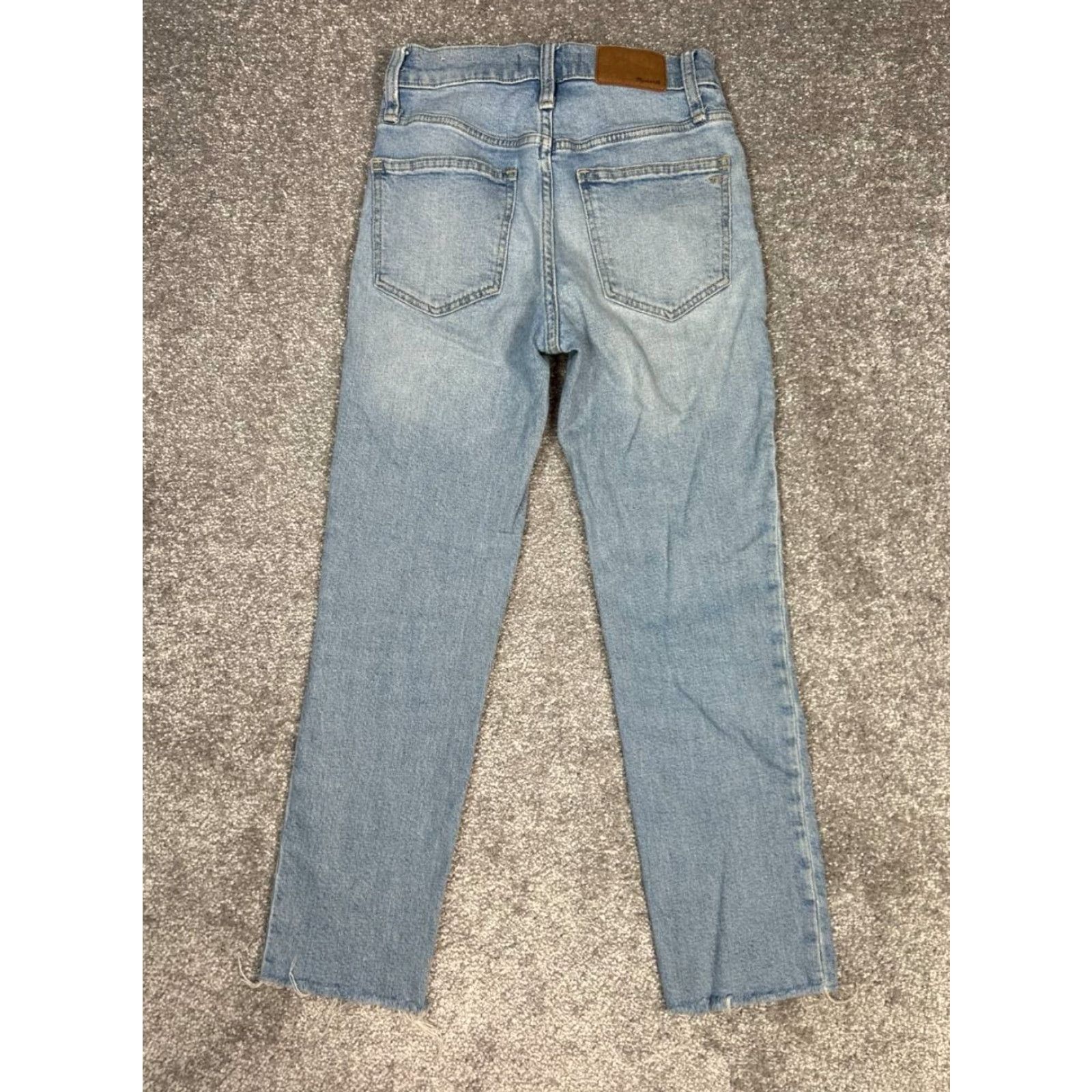 Madewell Madewell The Perfect Vintage Jeans Women 24x24 Blue Cotton Elastane Mid Straight Jeans Size 40" / US 18 - 2 Thumbnail