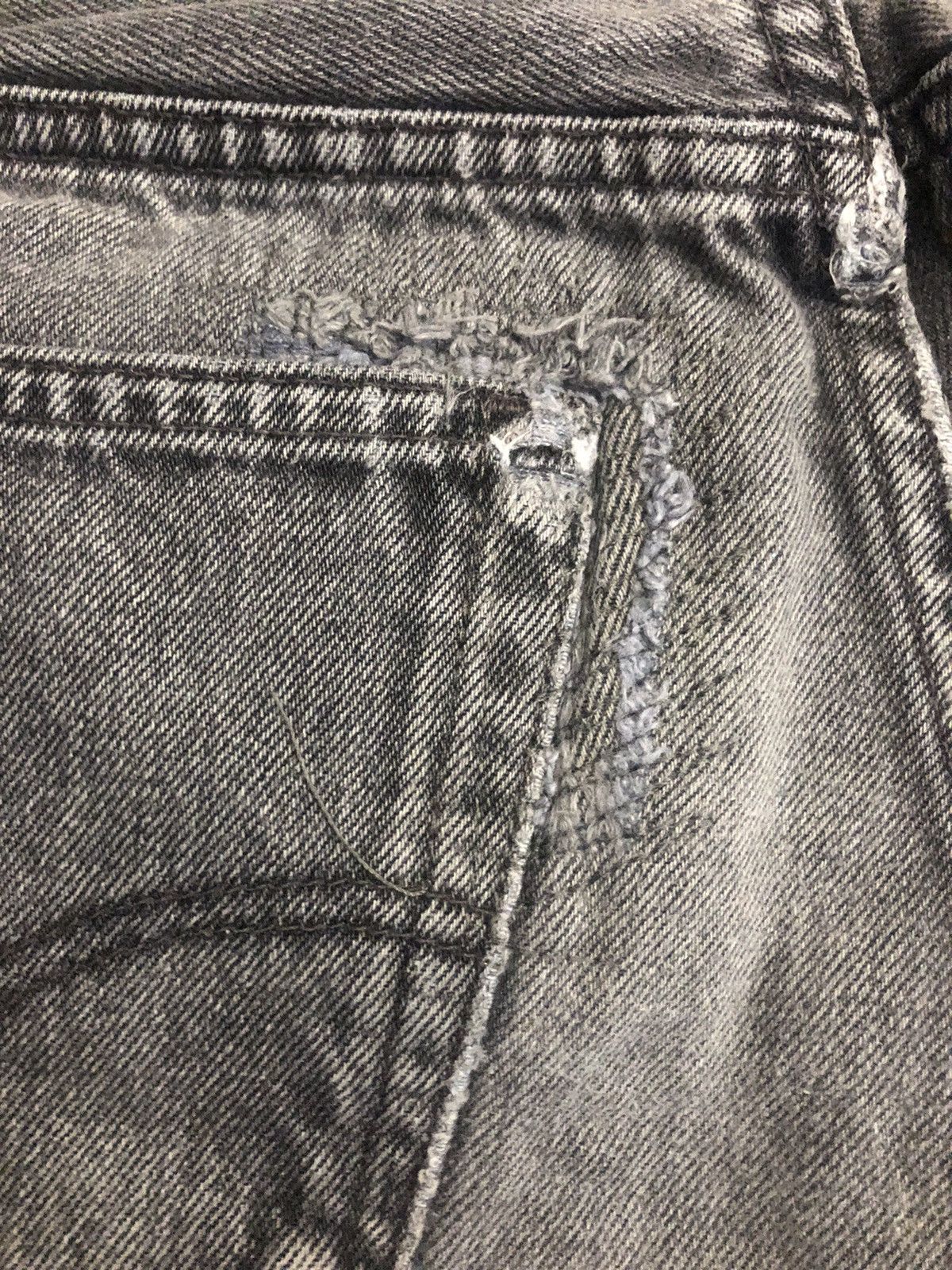 Levi's Levi's 🇺🇸 501XX asphalt denim patched cutoff vintage short 32 Size US 32 / EU 48 - 13 Thumbnail