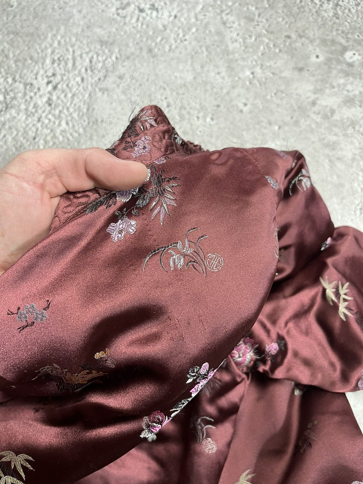Shanghai Tang Vintage Chinese Silk Jacket Shanghai Floral Traditional S Size S / US 4 / IT 40 - 21 Thumbnail