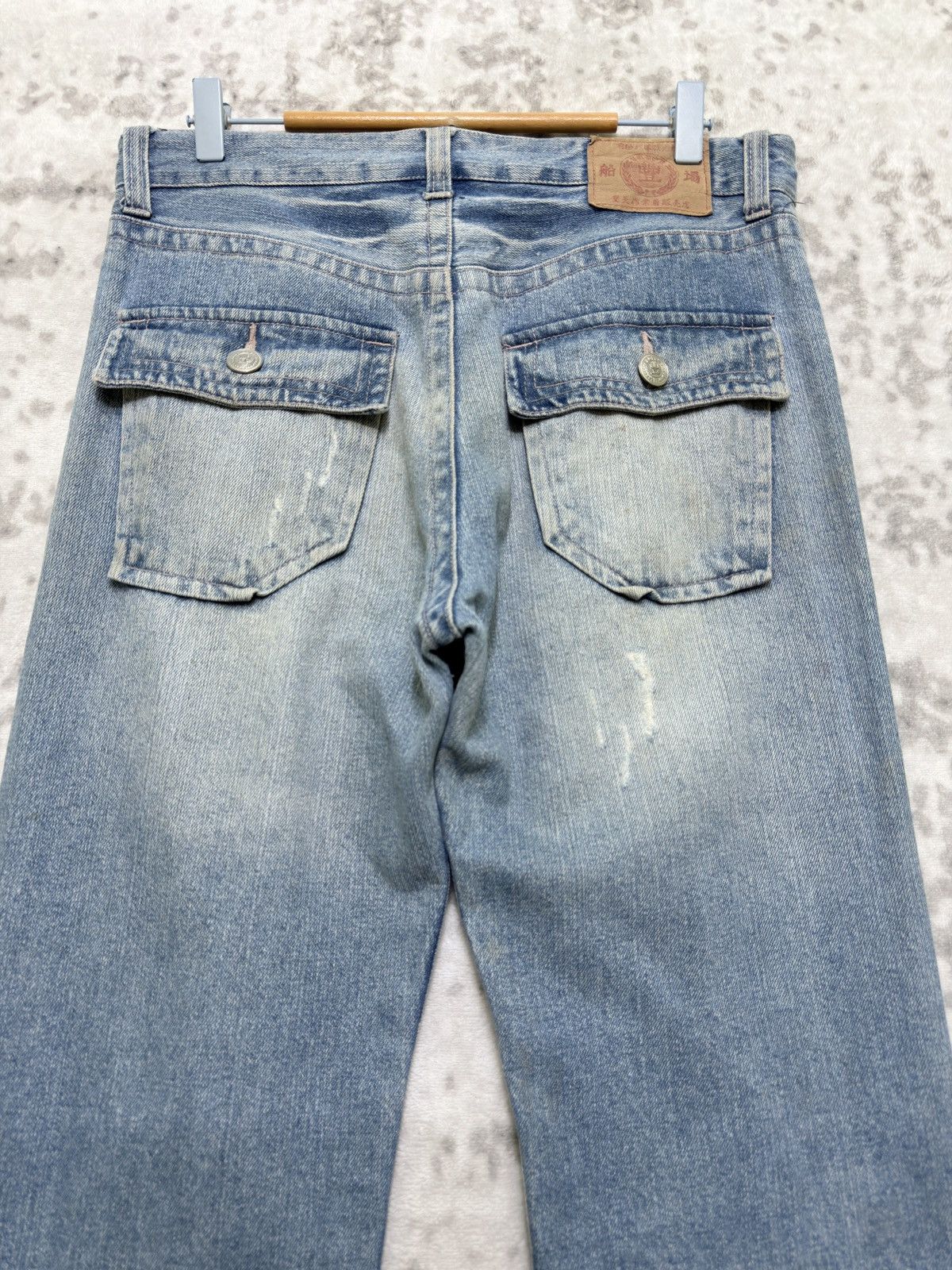 Karakuri Tamashii Karakuri Tamashii Dragon Acid Wash Distressed Denim Jeans Size US 32 / EU 48 - 9 Thumbnail
