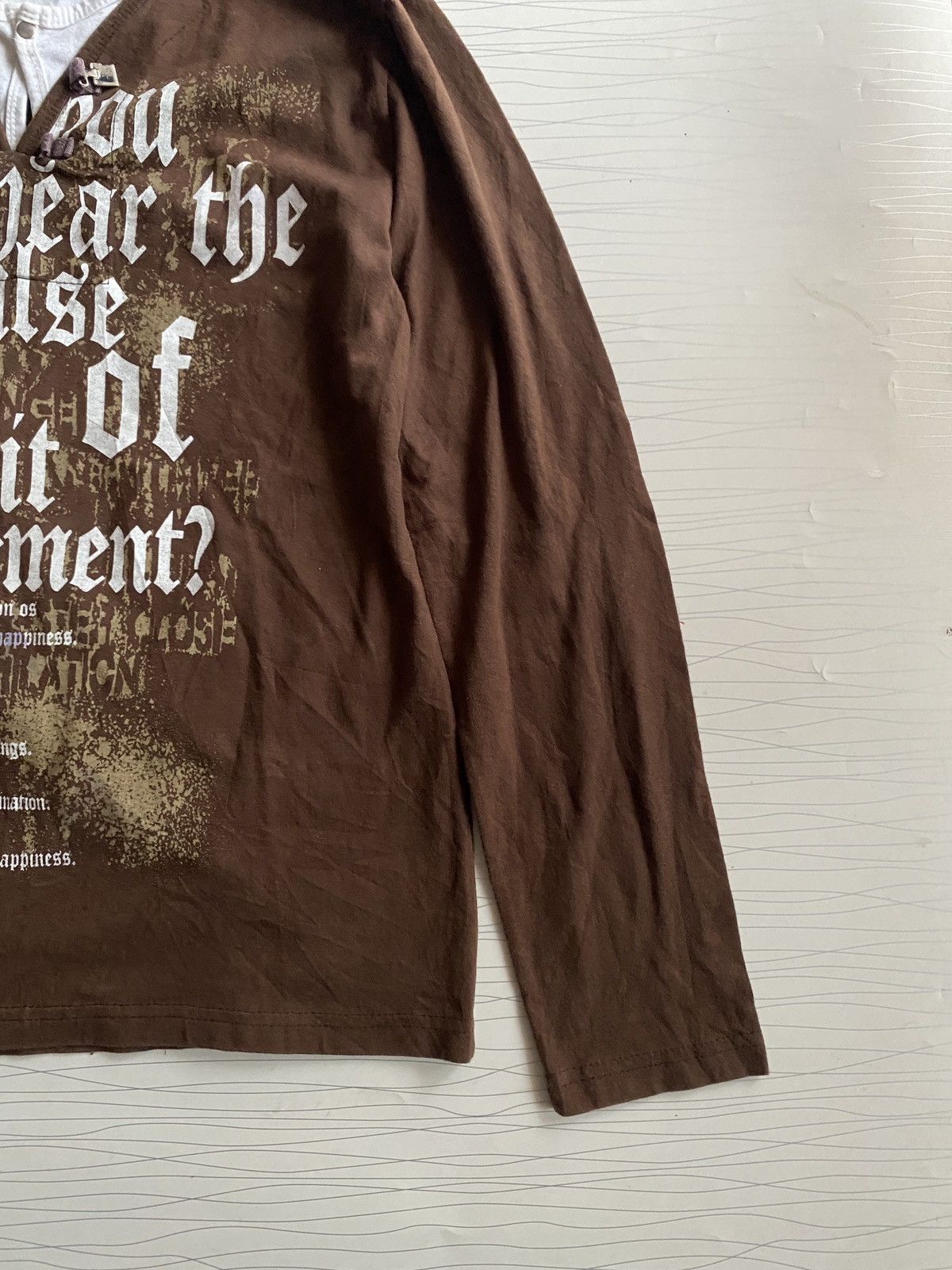 KMRii Japanese Hear The Pulse Double Layer Tee Size US L / EU 52-54 / 3 - 3 Thumbnail