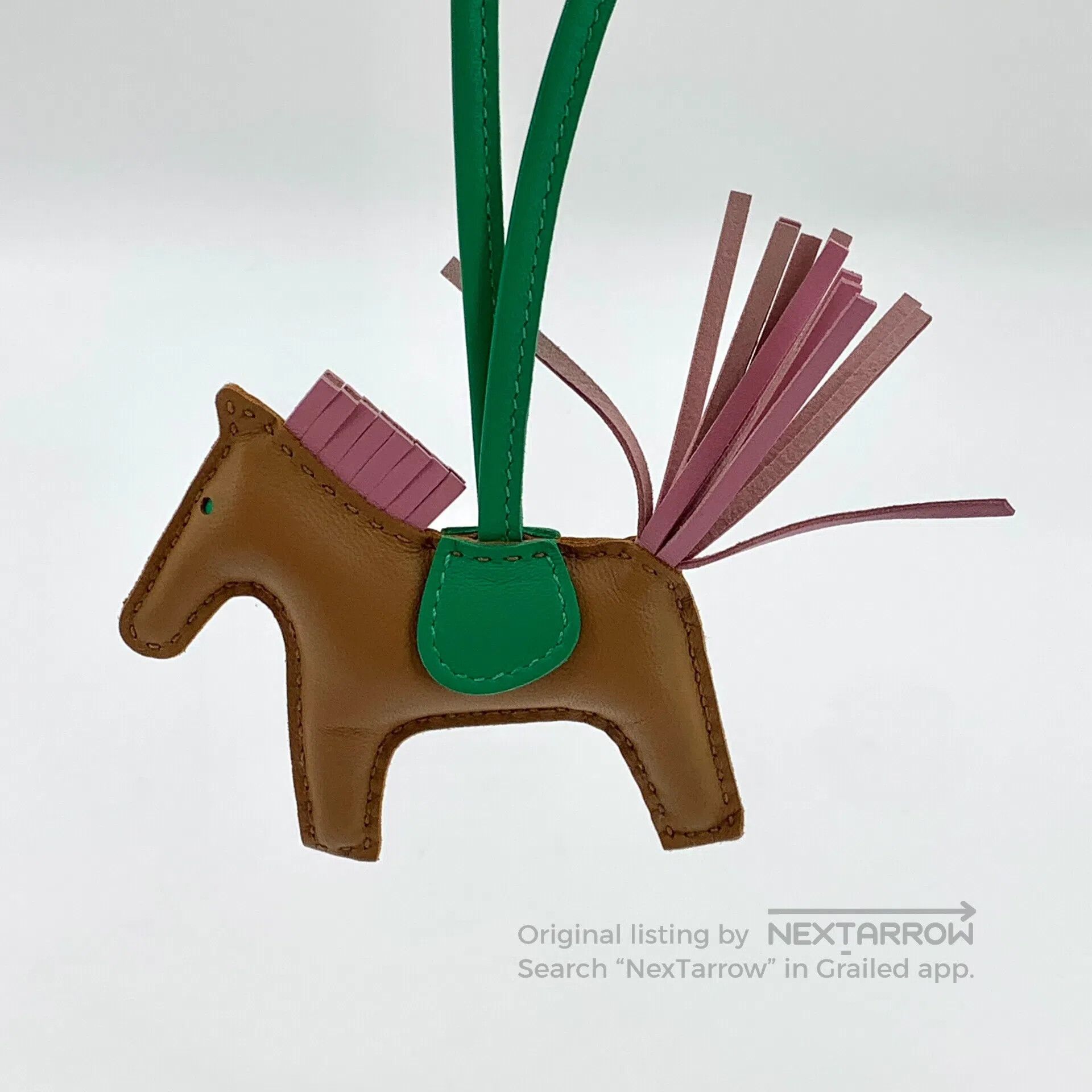 Hermes Hermes Dark Brown Pegasus Charm| Size ONE SIZE - 1 Thumbnail