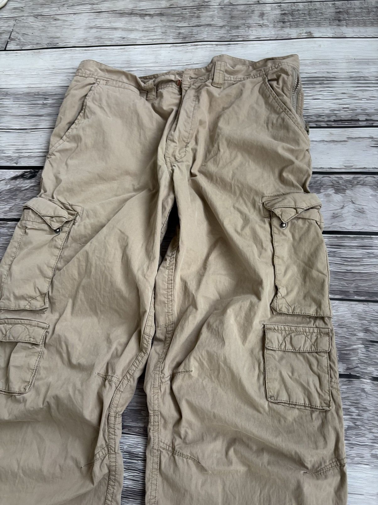 Hysteric Glamour VINTAGE JUNYA WATANABE RAF SIMONS STYLE CARGO PANTS Size US 34 / EU 50 - 2 Thumbnail