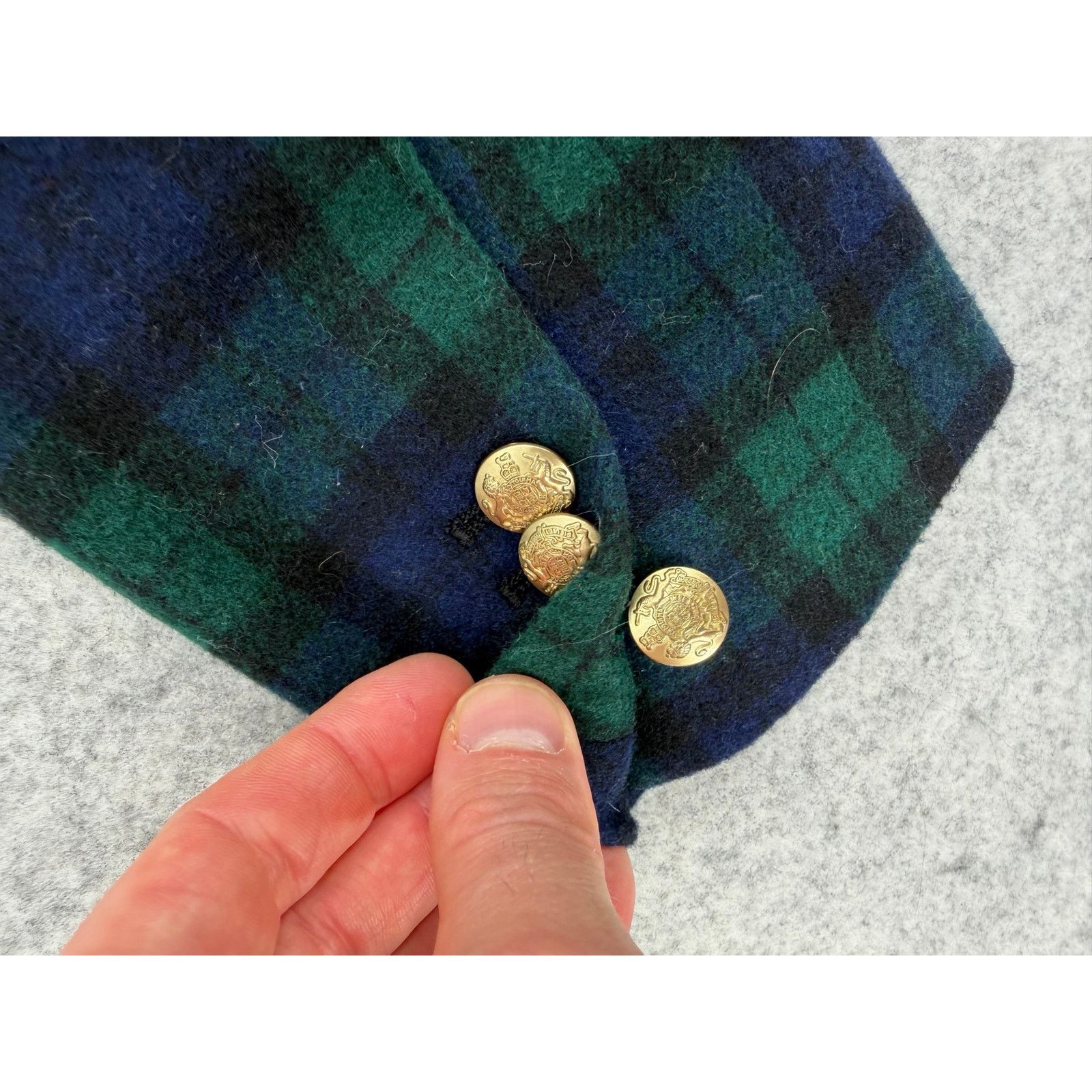 J.Crew J.Crew Blackwatch Plaid Green/Blue Schoolboy Blazer Size M / US 6-8 / IT 42-44 - 9 Thumbnail
